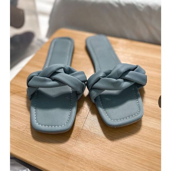 Blue rope sandals  - Picture 3 of 6
